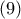 \left ( 9 \right )