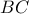\displaystyle{ 
BC 
}