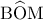 \displaystyle {\rm B}\widehat {\rm O}{\rm M}
