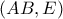 (AB,E)