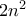 2n^2