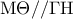 {\rm M}\Theta //\Gamma {\rm H}