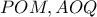 POM,AOQ