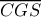 \overline {CGS} 