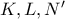 K,L,N'