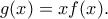 g(x)=xf(x).