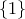 \{1\}