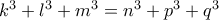 k^3+l^3+m^3=n^3+p^3+q^3