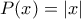 P(x)=|x|