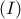\displaystyle{(I)}