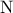 \displaystyle{{\rm N}}
