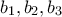 b_1,b_2,b_3