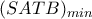 (SATB)_{min}