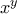 x^y