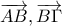 \overrightarrow{AB}, \overrightarrow{B\Gamma }