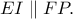 EI \parallel FP.