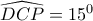 \widehat {DCP} = {15^0}