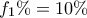 f_1\%=10\%
