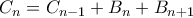 C_{n}=C_{n-1}+B_{n}+B_{n+1} C_{n}=C_{n-1}+B_{n}+B_{n+1}