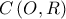 C\left(O,R \right)