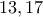13,17