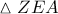 \vartriangle ZEA