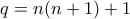 q=n(n+1)+1
