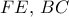 FE, \, BC