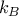 k_B