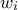 w_i