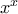 x^x