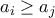 a_i\geq a_j