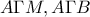 A\Gamma M, A\Gamma B
