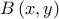 B\left( x,y \right)