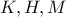 K,H,M