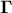 \displaystyle{\bf \Gamma}