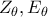 \displaystyle{Z_{\theta}, E_{\theta}}