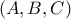 (A,B,C)