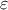 \varepsilon 