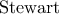 \displaystyle {\text{Stewart}}