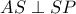 AS\perp SP