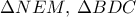 \Delta NEM, \: \Delta BDC