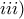 iii)
