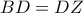 BD=DZ