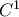 C^1