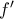 f{}'
