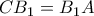 CB_1=B_1A