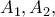 A_{1},A_{2},