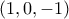 (1,0,-1)
