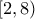 [2,8)